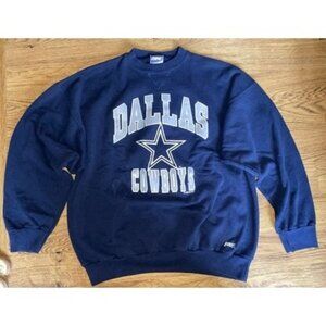 Vintage 1993 Bike Brand Dallas Cowboys Mens Crewneck Sweatshirt Size 2XL